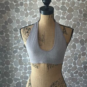 Aeropostale tan halter bra – size large